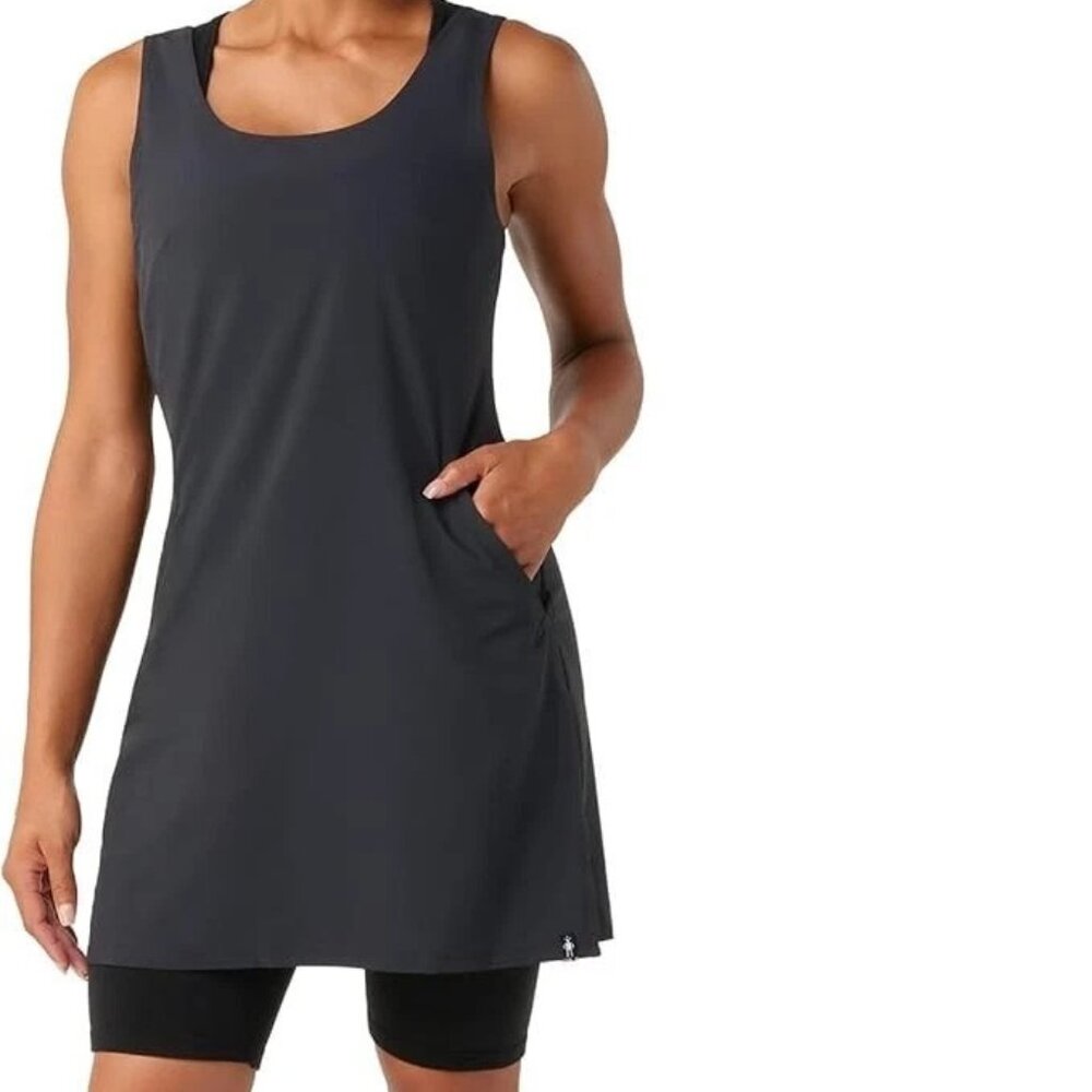 Smartwool Intraknit Active Dress Built in Shorts Size Small Black NWT $150.00